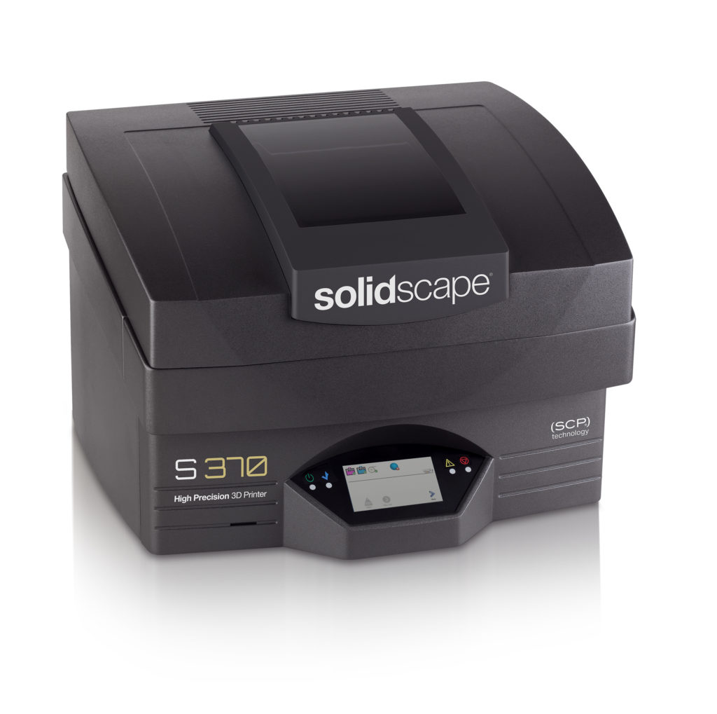 Solidscape S370 High Precision 3D printer facing right